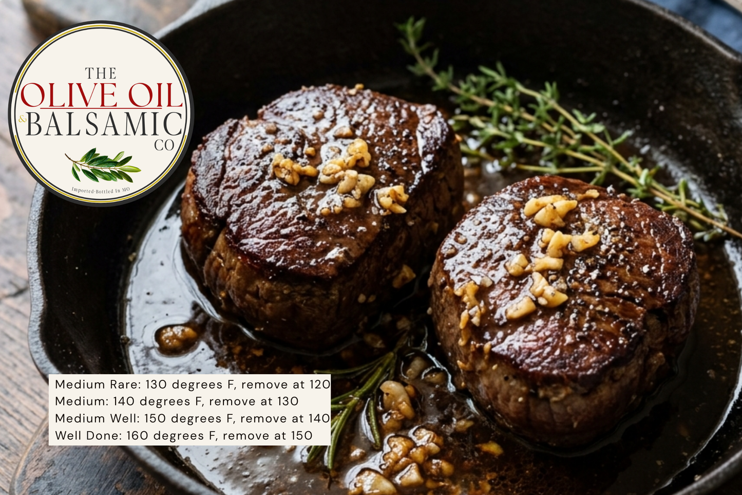Recipe Card: Bistro Style Filet Mignon