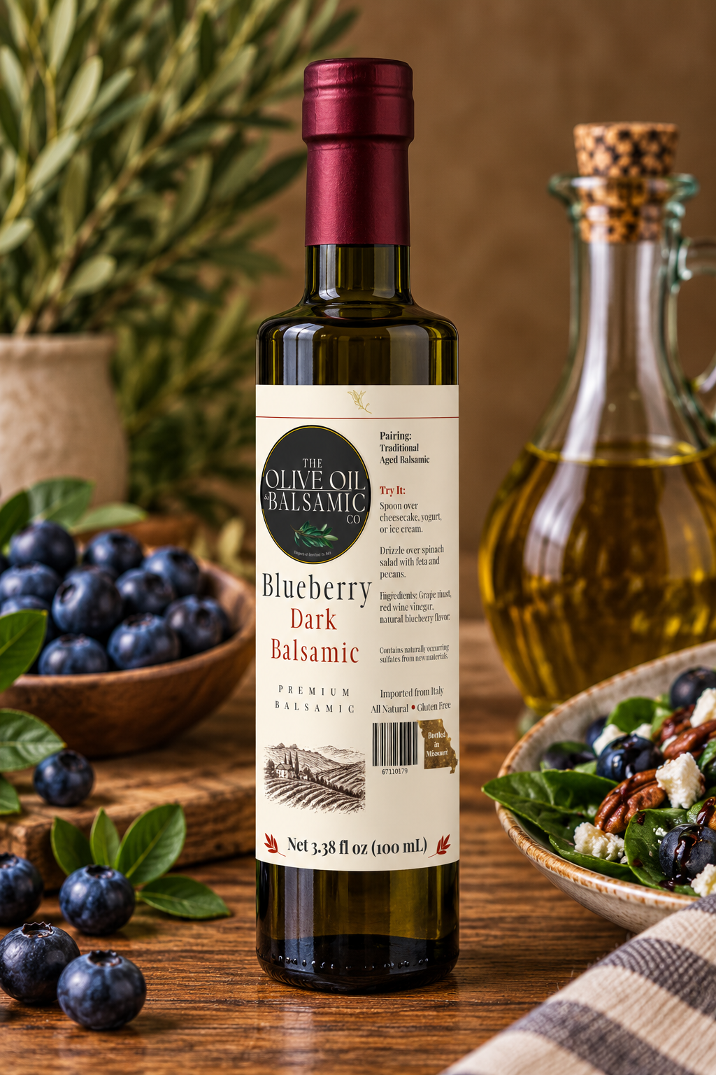 Blueberry Dark Balsamic 100 ml/3.38 oz