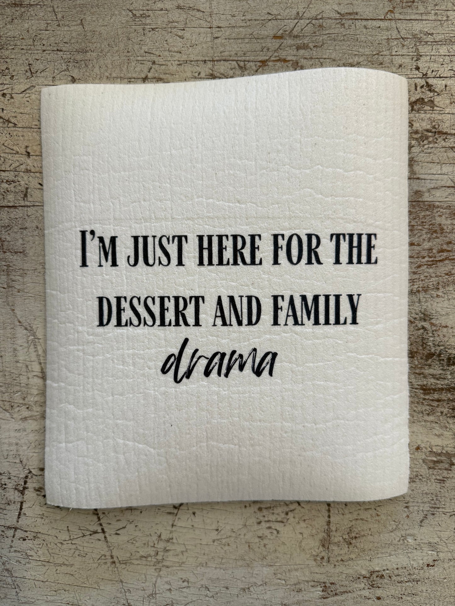 Swedish Dishcloth Dessert And Family Drama