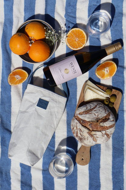 White Reusable Olive Oil & Balsamic Gift Bag
