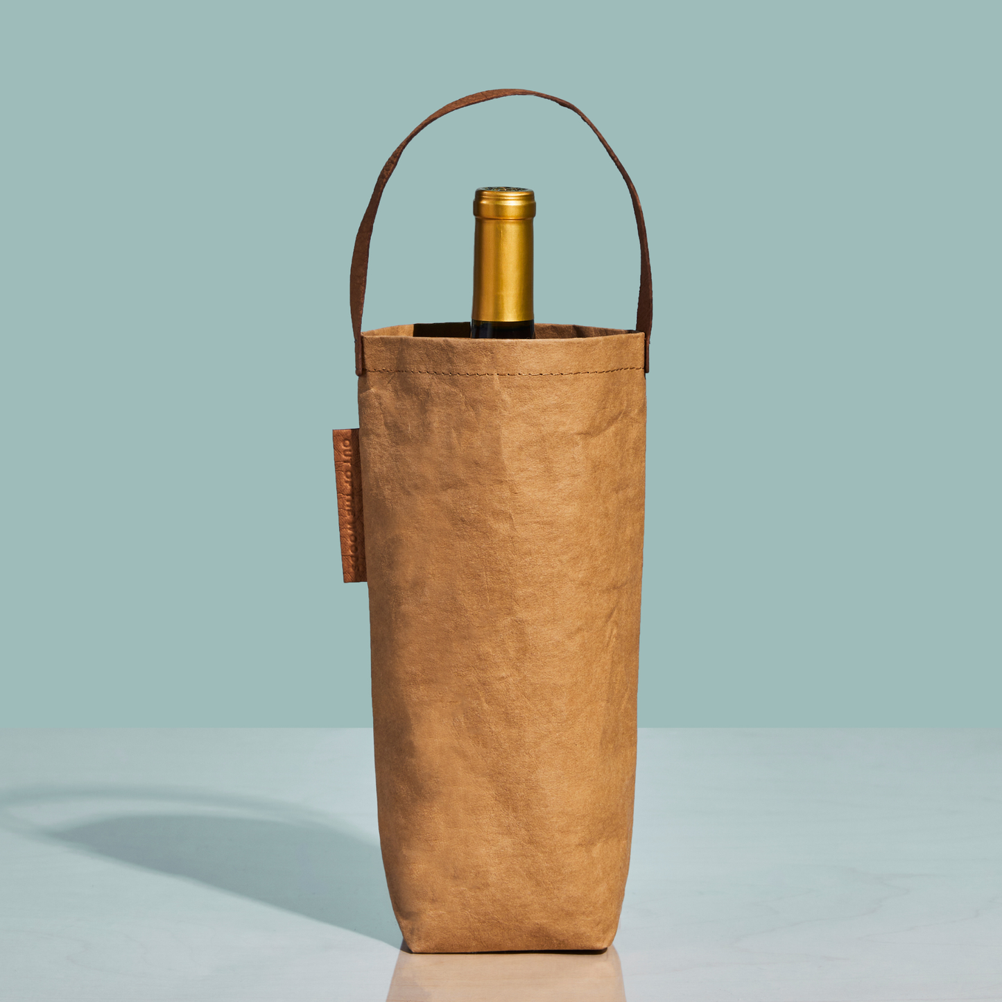 Tan Reusable Olive Oil & Balsamic Gift Bag