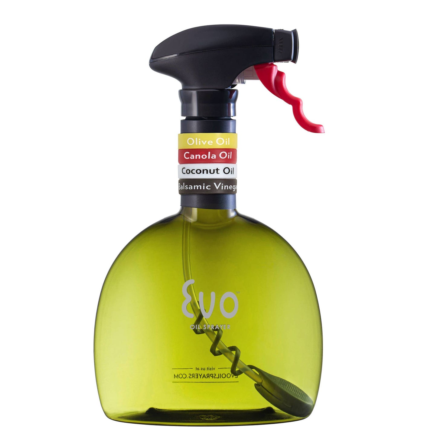 Evo Oil Sprayer Bottle, 24oz: Red