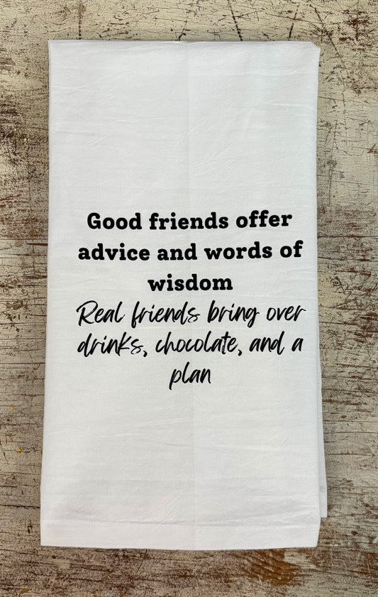 Good Friends Offer Advice