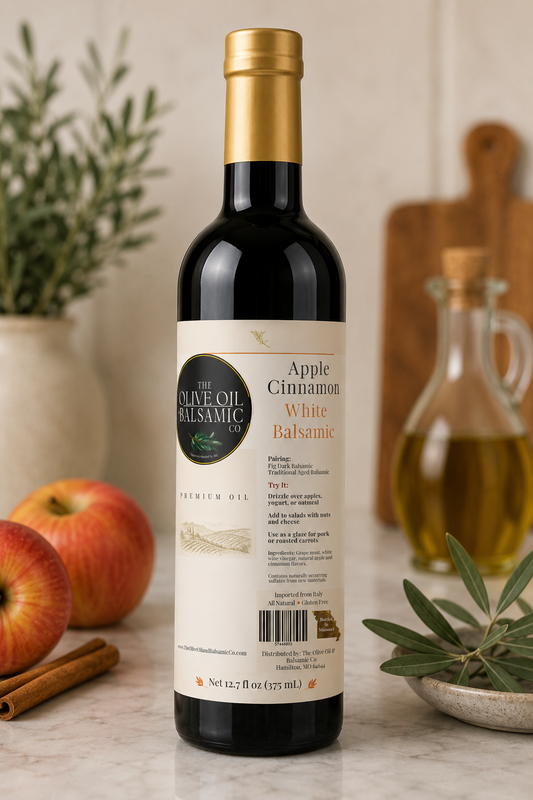 Apple Cinnamon White Balsamic 375 ml/12.68 oz