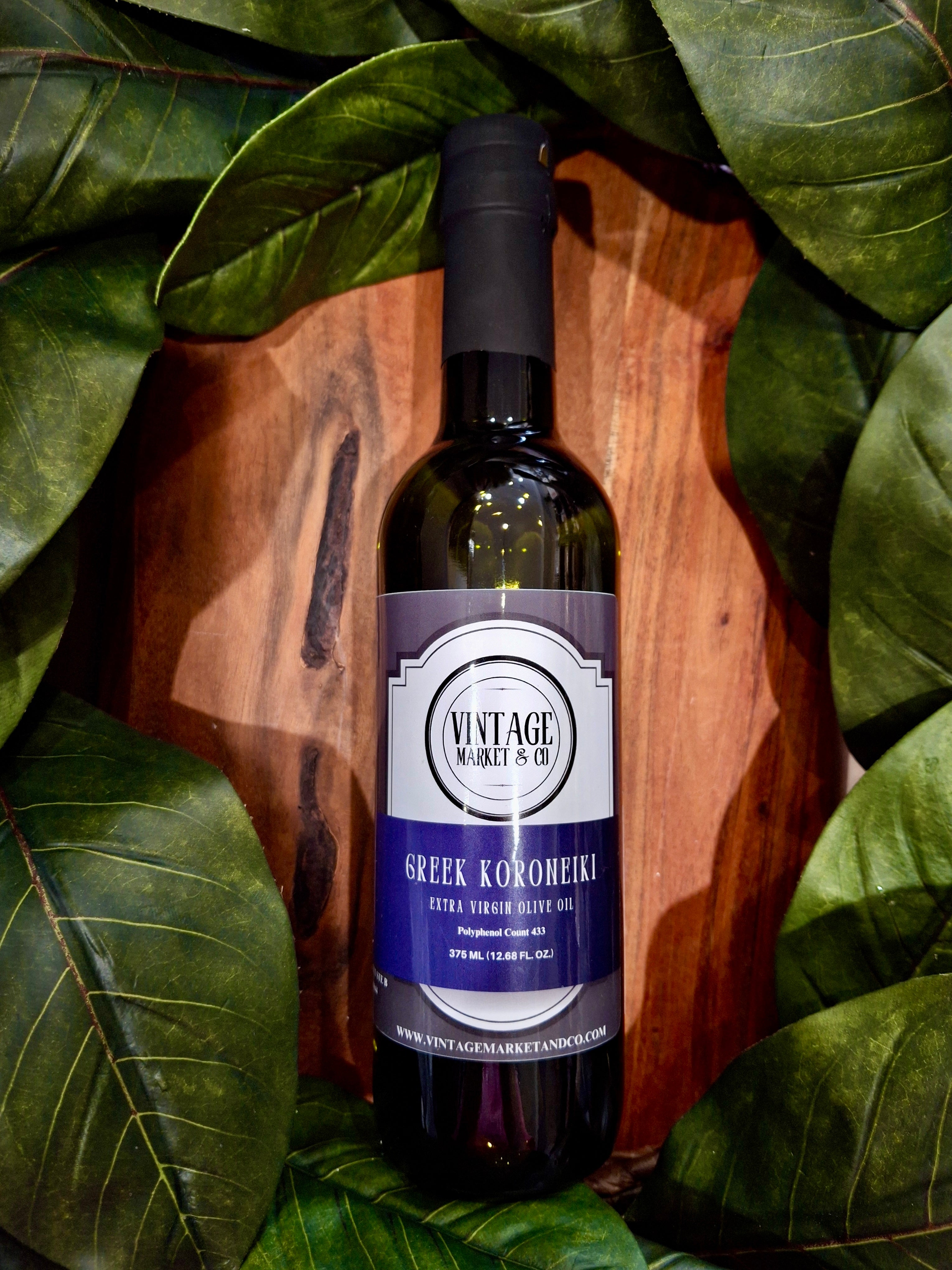 Greek Koroneiki Extra Virgin Olive Oil 375 ml/12.68 oz – The Olive