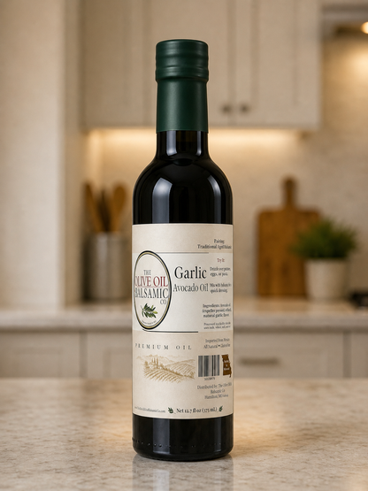 Garlic Avocado Oil 375 ml/12.68 oz