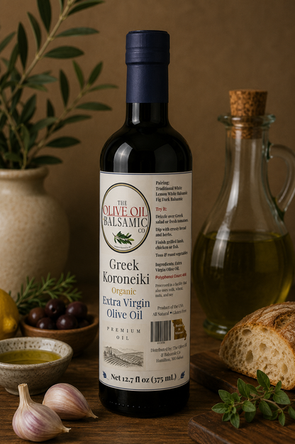 Greek Koroneiki Extra Virgin Olive Oil 375 ml/12.68 oz