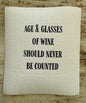 Swedish Dishcloth Age & Glasses Of Wine