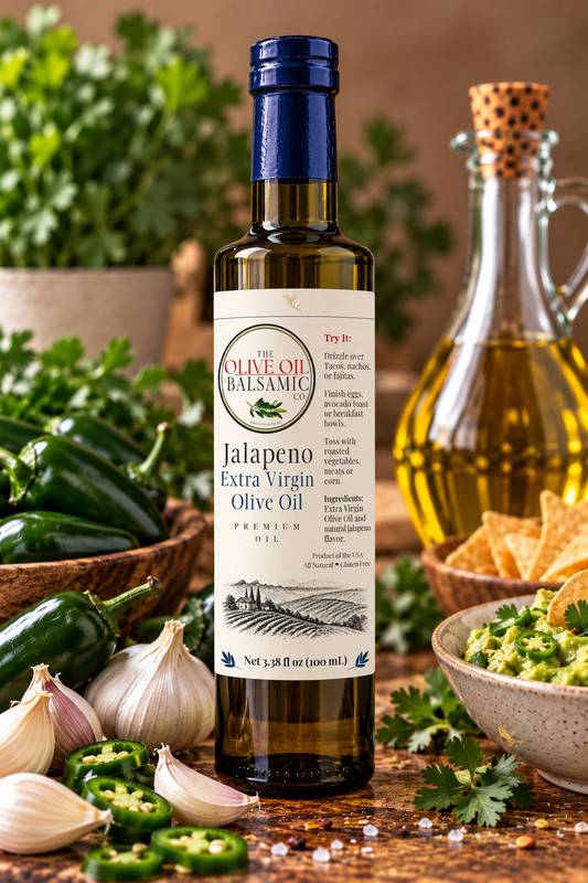 Jalapeno Extra Virgin Olive Oil 100 ml/3.38 oz