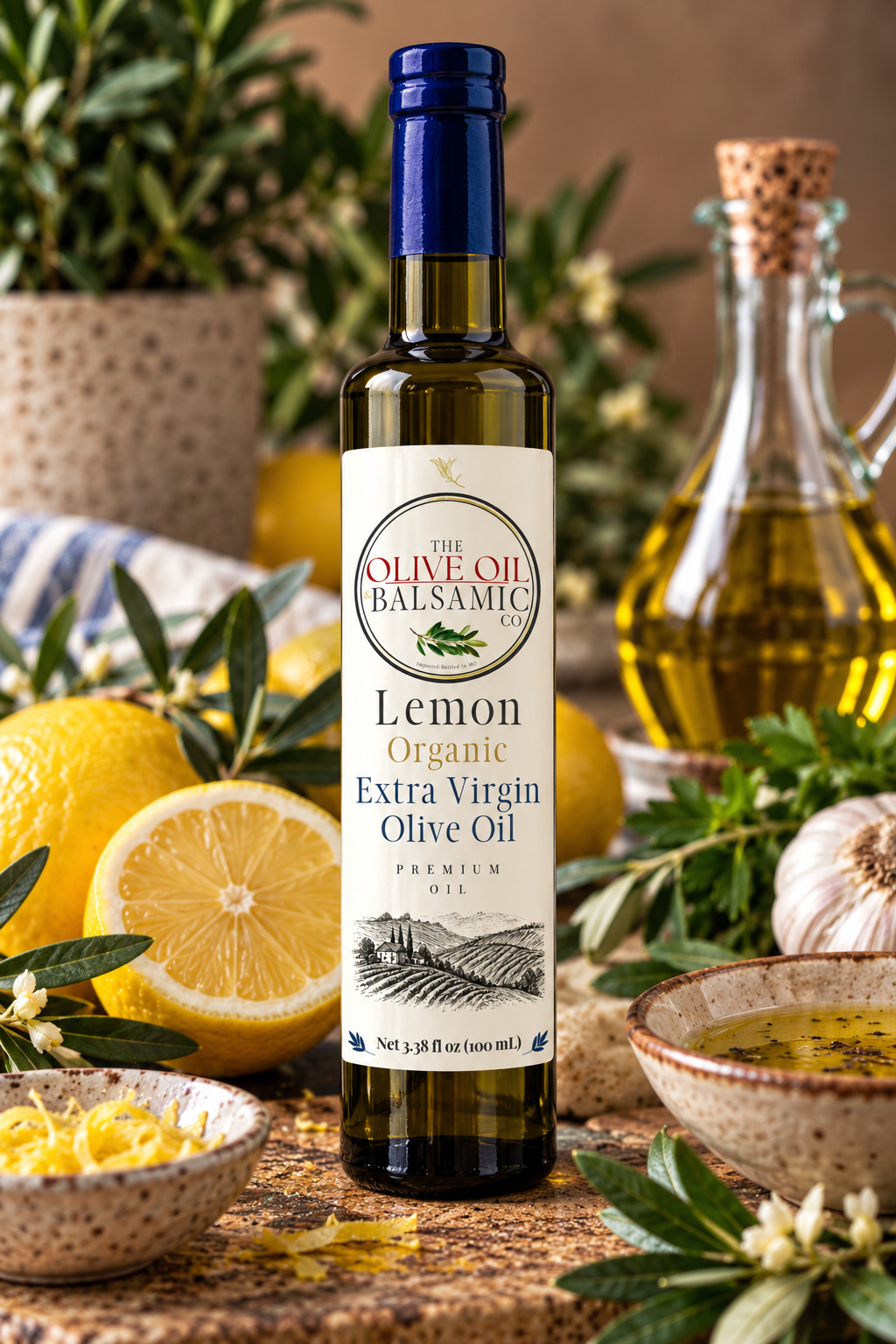 Lemon Extra Virgin Olive Oil 100 ml/3.38 oz