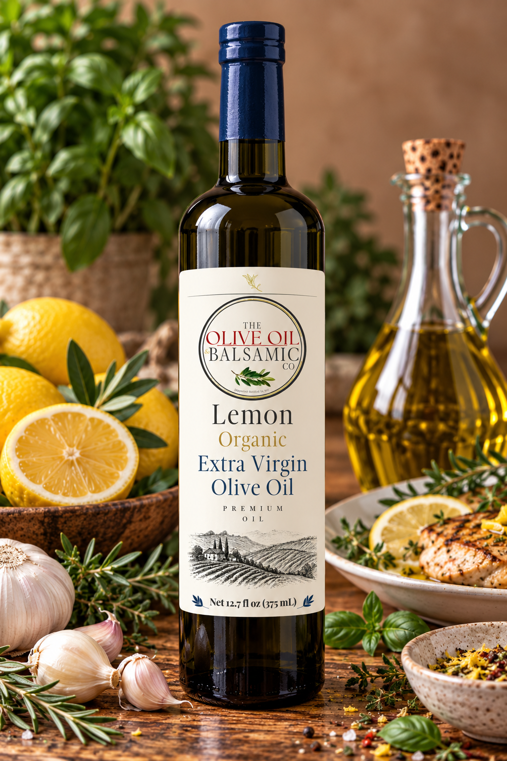 Lemon Extra Virgin Olive Oil 375 ml/12.68 oz