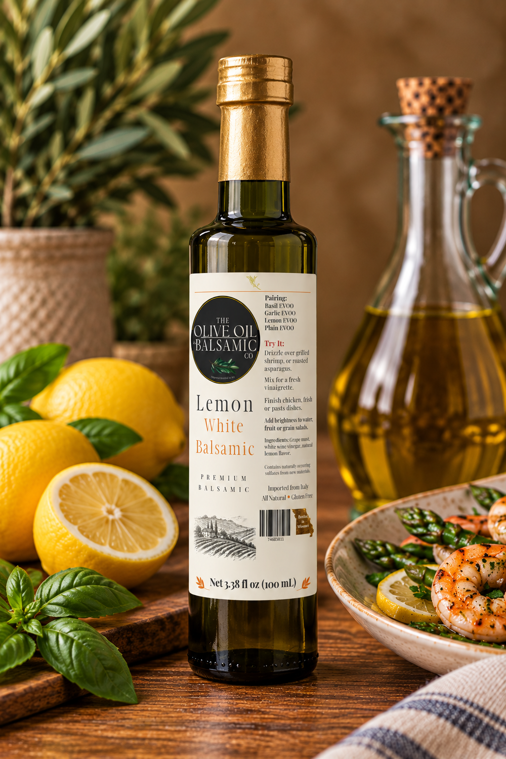 Lemon White Balsamic 100 ml/3.38 oz