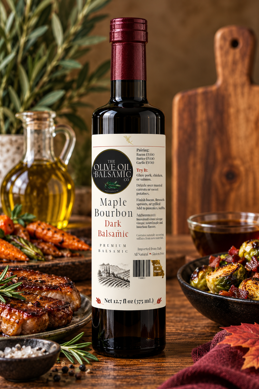 Maple Bourbon Dark Balsamic 375 ml/12.68 oz
