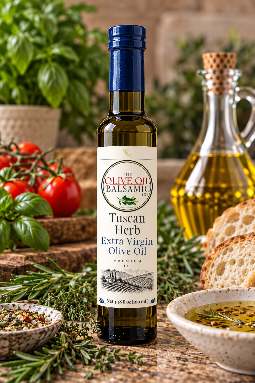 Tuscan Herb Extra Virgin Olive Oil 100 ml/3.38 oz