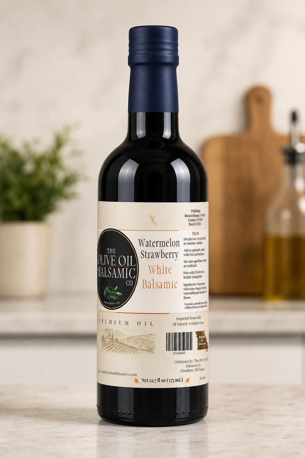 Watermelon Strawberry White Balsamic 375 ml/12.68 oz