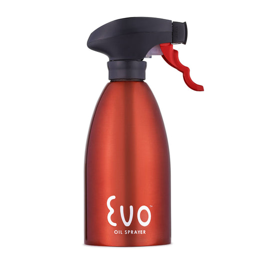 Red Evoo Stainless Steel Sprayer 16oz