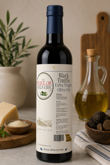 Black Truffle Extra Virgin Olive Oil 375 ml/12.68 oz