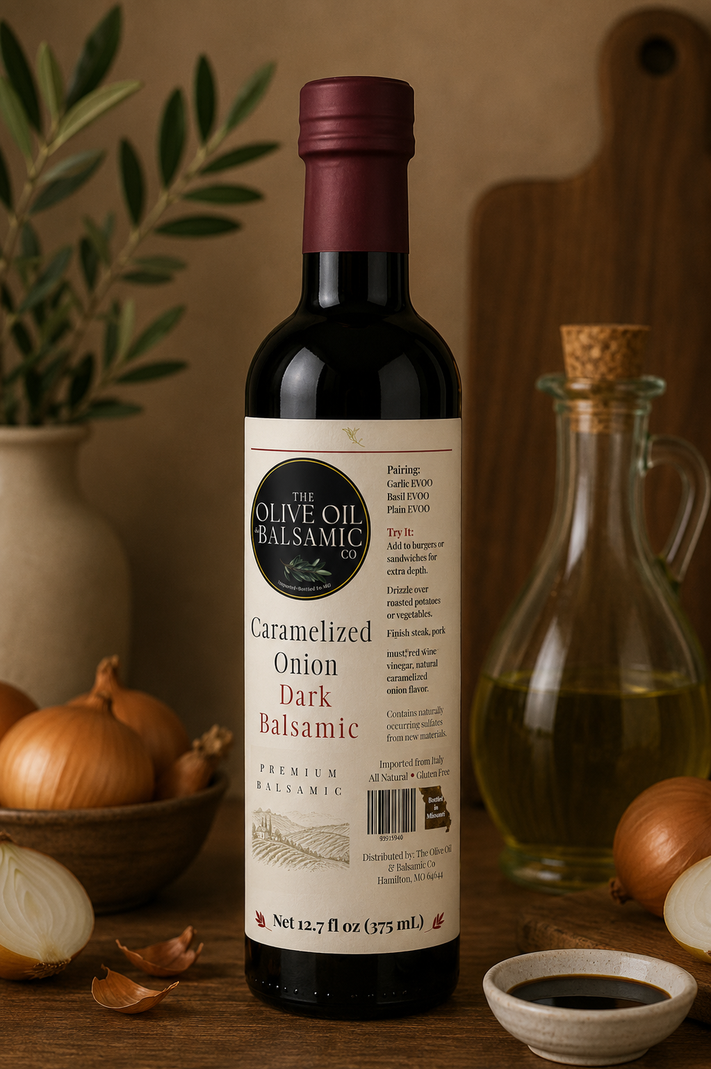 Caramelized Onion Dark Balsamic 375 ml/12.68 oz