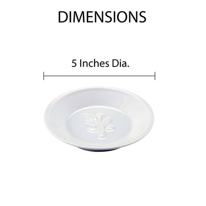 Embossed Oil Dipping Dish