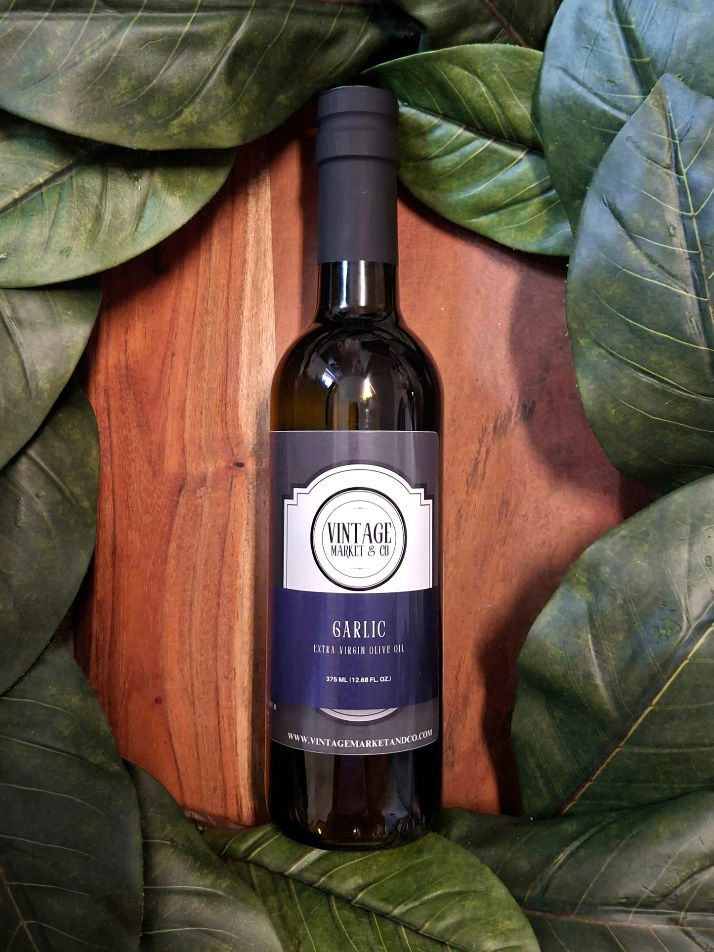 Garlic Extra Virgin Olive Oil 375 ml/12.68 oz